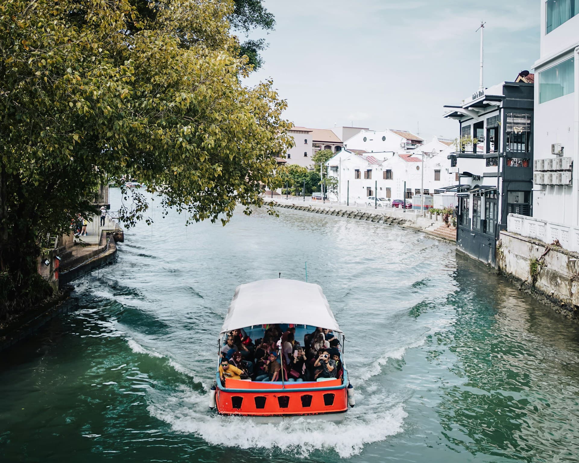 Melaka River from Tan Kim Seng Bridge
